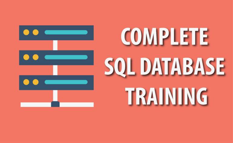 COMPLETE SQL DATABASE TRAINING